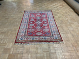 NEW 4ft. x 6ft. TRANSITIONAL KAZAK - David Tiftickjian & Sons