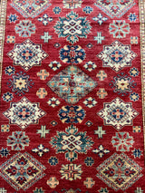 NEW 4ft. x 6ft. TRANSITIONAL KAZAK - David Tiftickjian & Sons