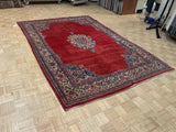 SEMI-ANTIQUE 7ft. x 10ft. TRADITIONAL SAROUK - David Tiftickjian & Sons